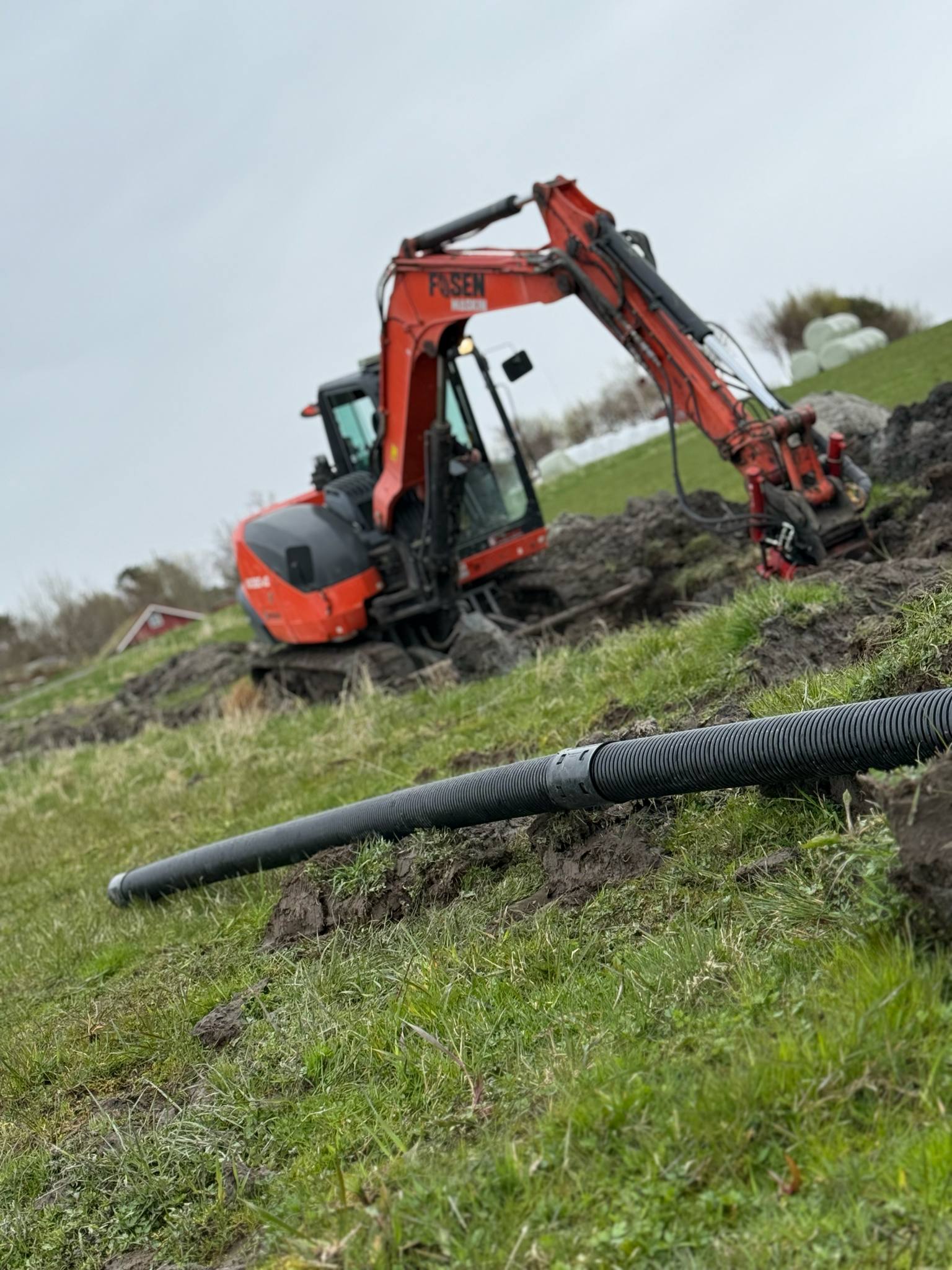 Grøfting – detalj