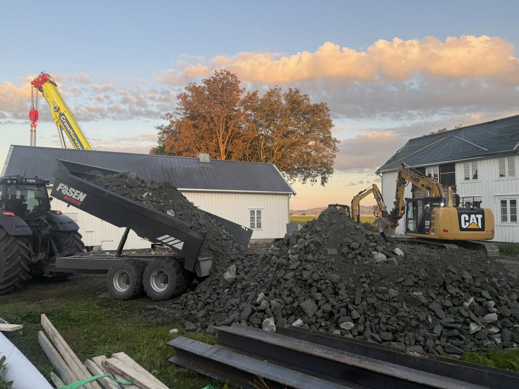 Massetransport – detalj